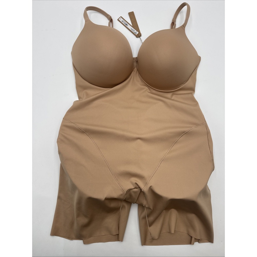 SKIMS ultimate BUTT Pads mid thigh body suit padded bra BRAND NEW Size 2X Clay